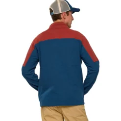 Pile Cotopaxi Abrazo Fleece Half Zip Jacket M Nutmeg and Deep Sea