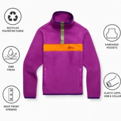 Pile Cotopaxi Teca Fleece Pullover W Birds Of Paradise