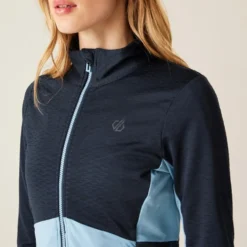 Pile DARE2B Elation IV Core Stretch Midlayer Navy Glacier Lake