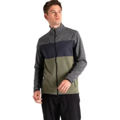 Pile DARE2B Venture Fleece Charcoal Grey Black Marl Olivine Green