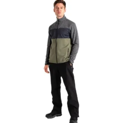 Pile DARE2B Venture Fleece Charcoal Grey Black Marl Olivine Green