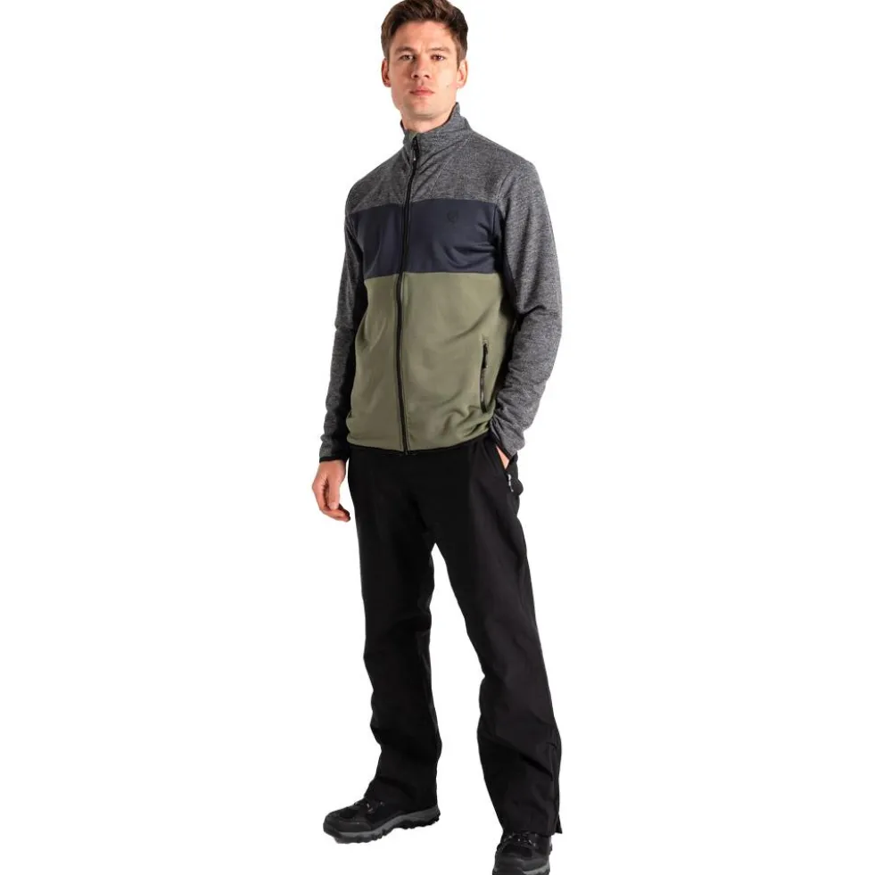 Pile DARE2B Venture Fleece Charcoal Grey Black Marl Olivine Green