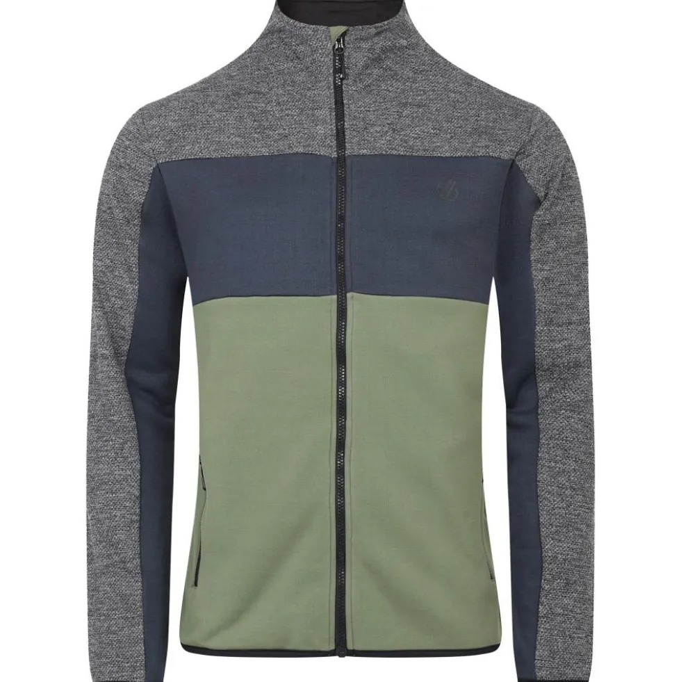 Pile DARE2B Venture Fleece Charcoal Grey Black Marl Olivine Green