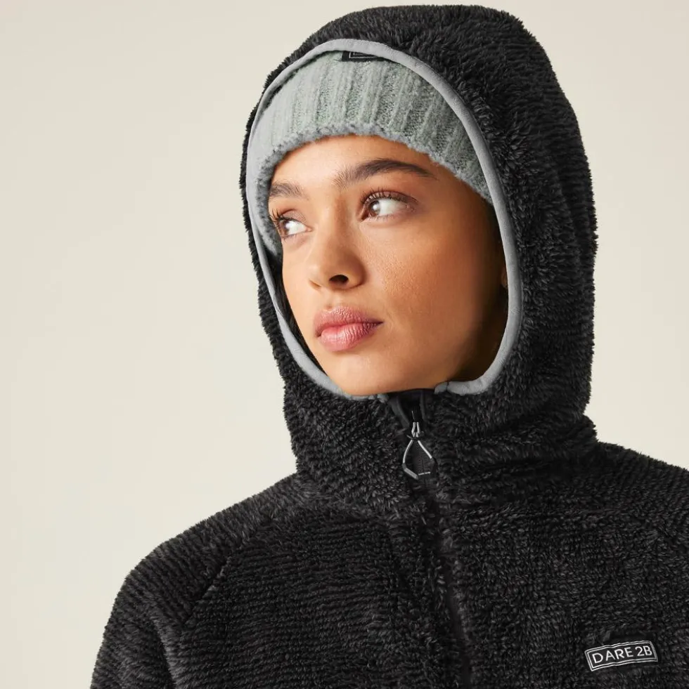 Pile DARE2B Womens Pro Torrek Midlayer Charcoal