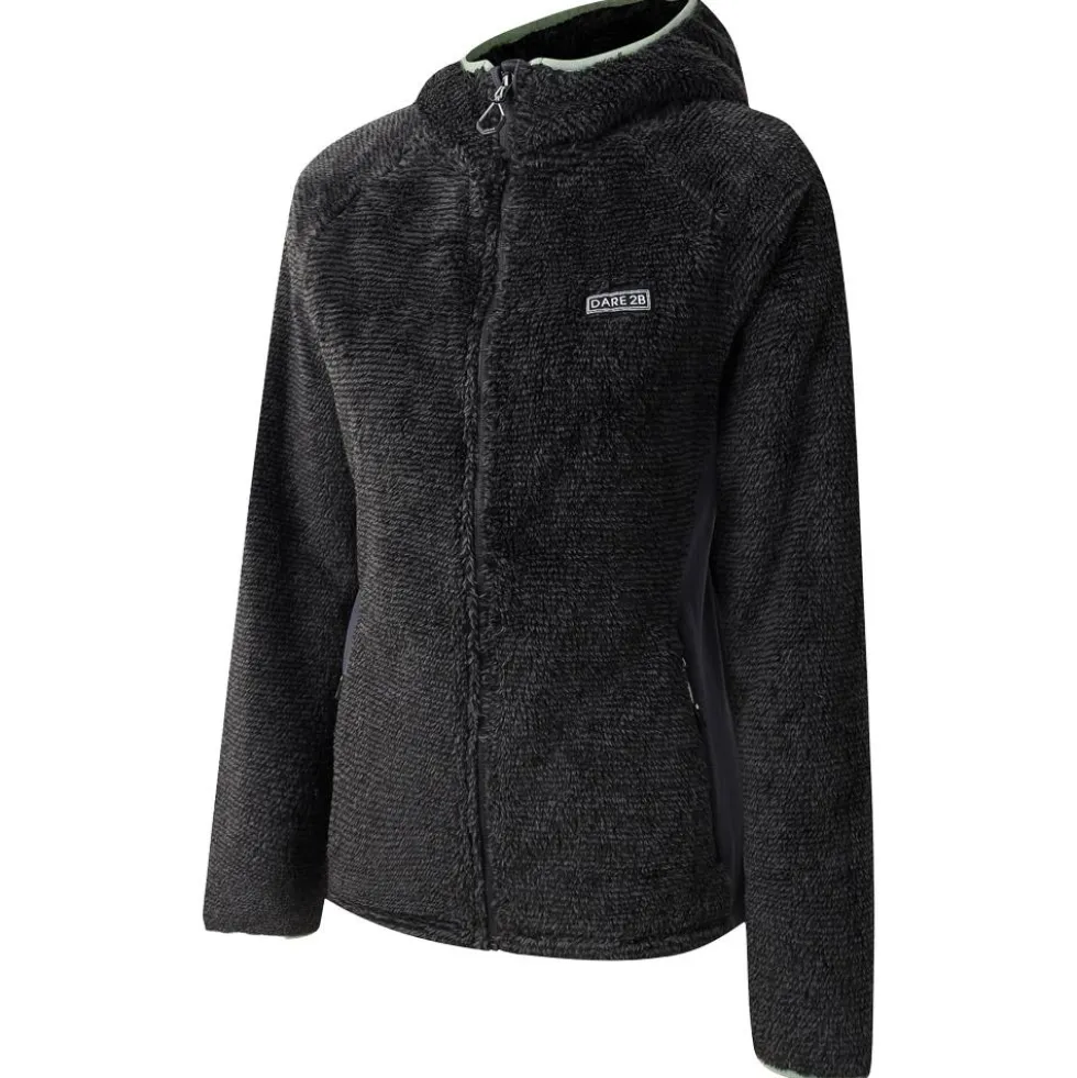 Pile DARE2B Womens Pro Torrek Midlayer Charcoal