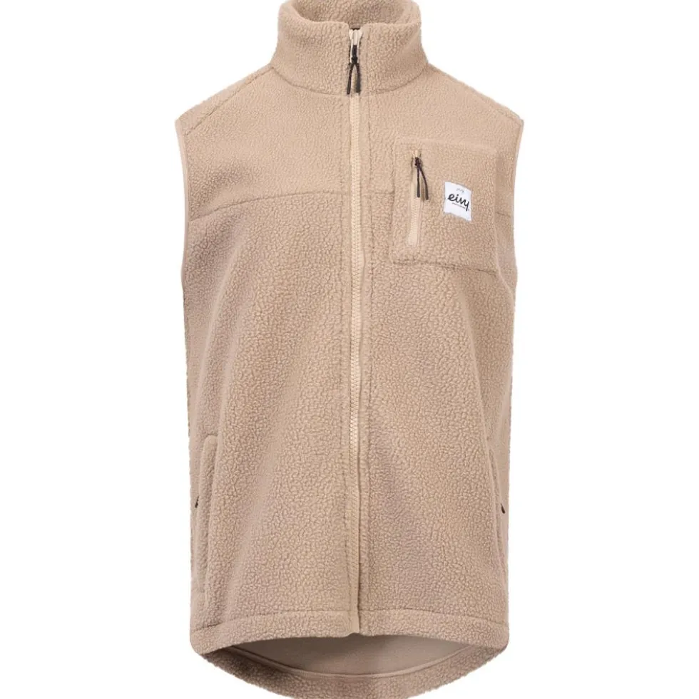 Pile Eivy Lumberjackie Sherpa Vest Sand
