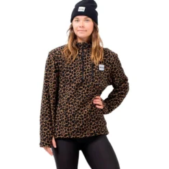 Pile Eivy Techlight Halfzip Fleece Leopard