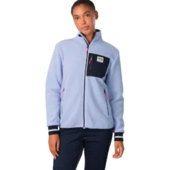 Pile Kari Traa Rothe Midlayer Pastel Light Blue