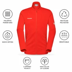 Pile Mammut Aconcagua Light Ml Jacket Men Red