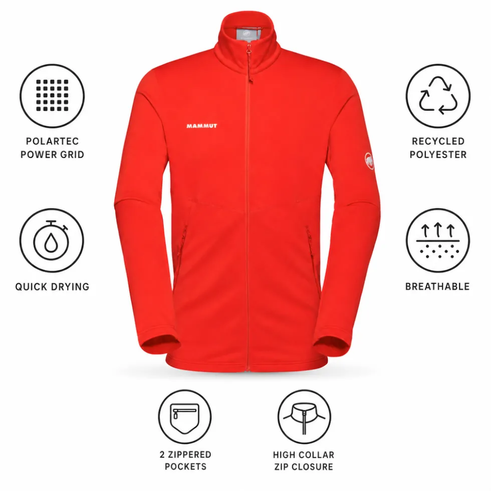 Pile Mammut Aconcagua Light Ml Jacket Men Red