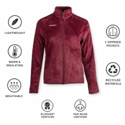 Pile Mammut Innominata ML Jacket Women Vin