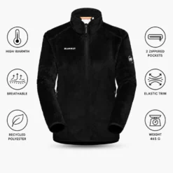 Pile Mammut Innominata ML Jacket Women Black