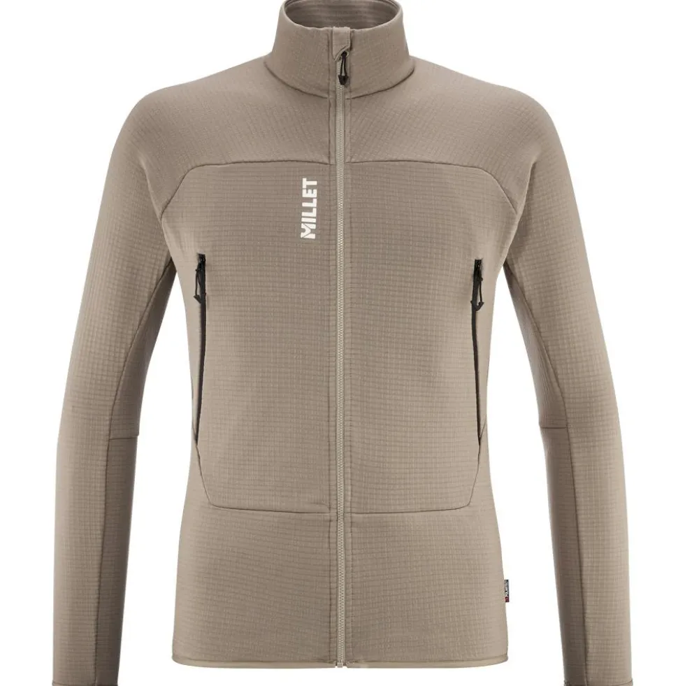 Pile Millet Fusion Grid Jkt M Beige