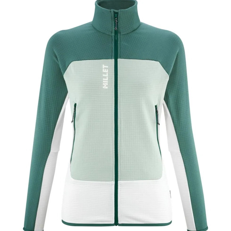 Pile Millet Fusion Grid Jkt W Dew Bottle