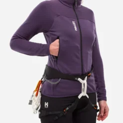 Pile Millet Fusion Grid Jkt W Purple Velvet