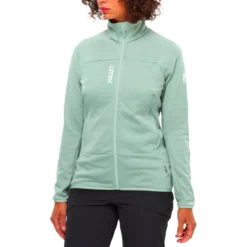 Pile Millet Fusion Grid Jkt W Seaweed