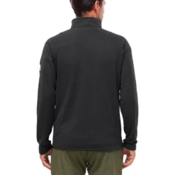Pile Millet Parmelan Light Fleece 1/2 Zip Black