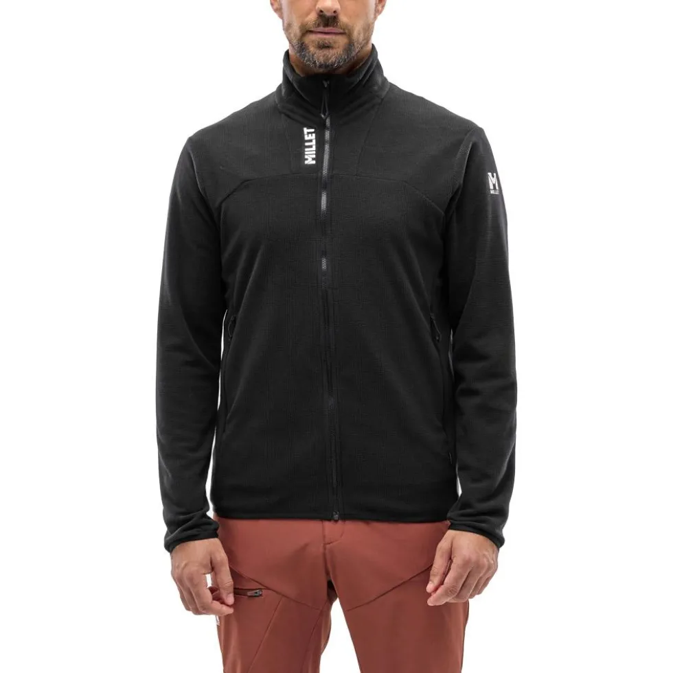 Pile Millet Ubic Lightgrid Jkt M Black