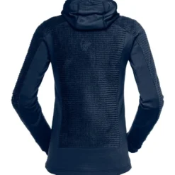 Pile Norrona Falketind Alpha120 Zip Hood W's Indigo Night