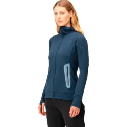 Pile Norrona falketind Power Grid Hood W's Indigo Night
