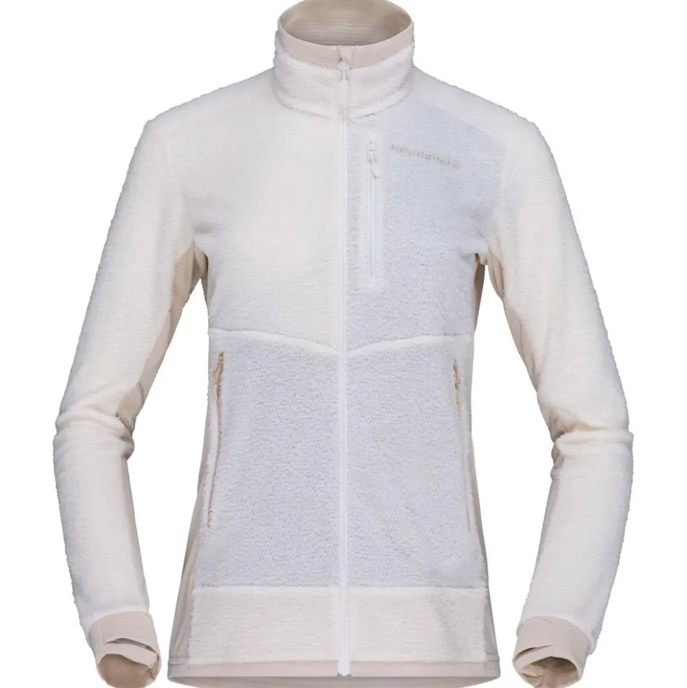 Pile Norrona Falketind Warm 1 Active W's Snow White Oatmeal