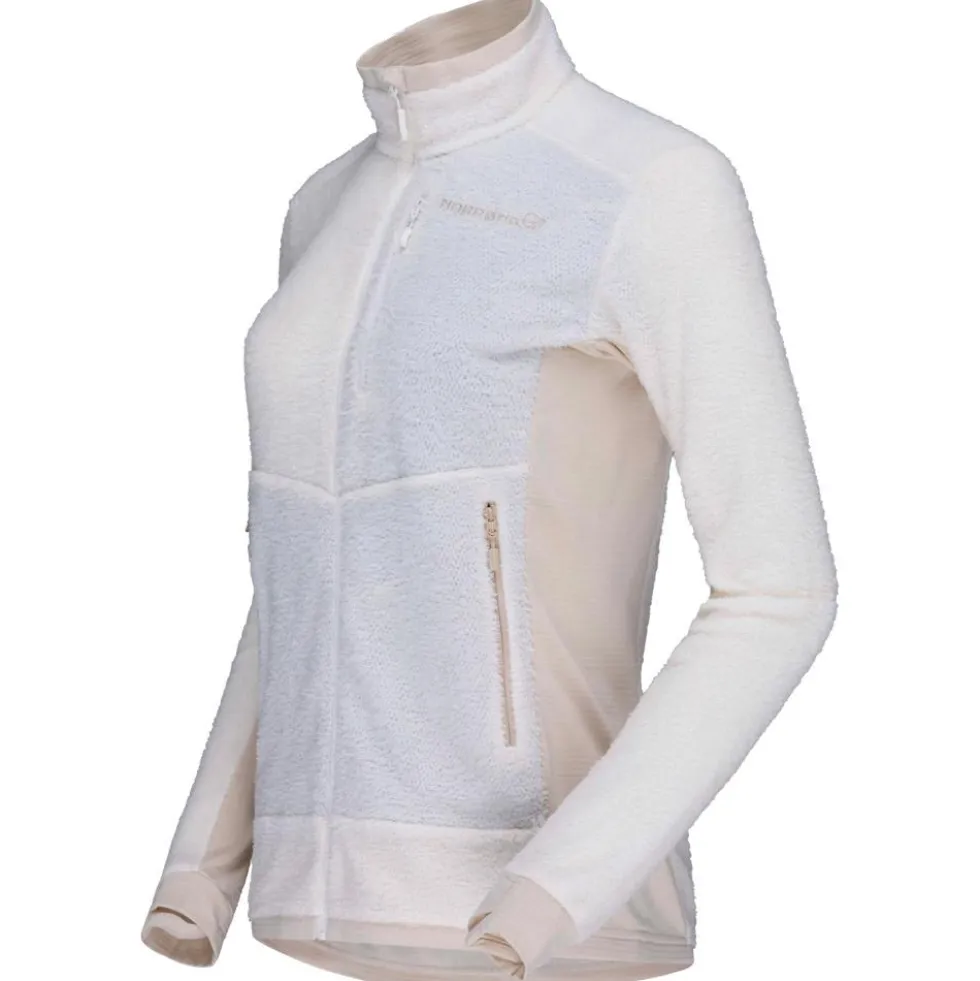 Pile Norrona Falketind Warm 1 Active W's Snow White Oatmeal
