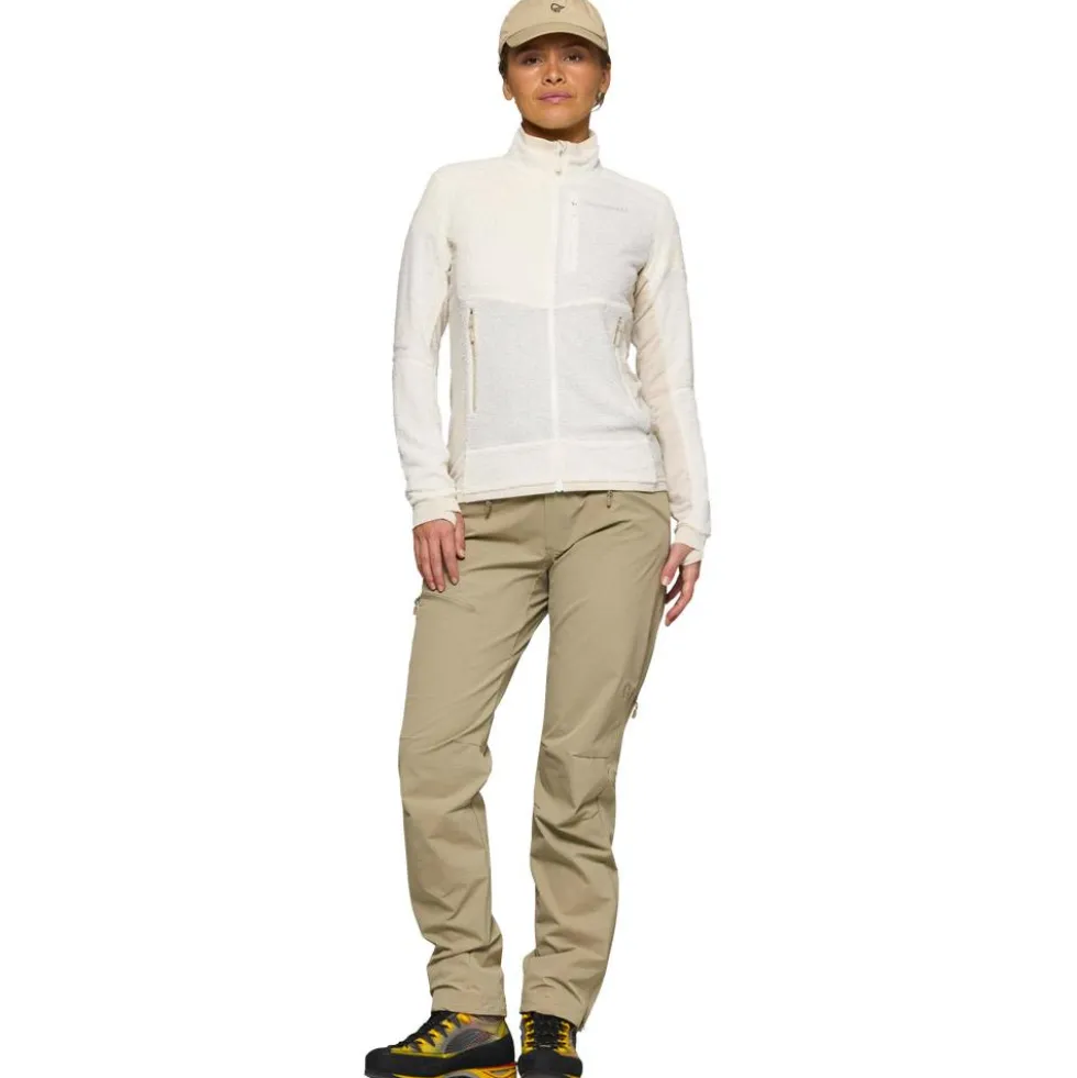 Pile Norrona Falketind Warm 1 Active W's Snow White Oatmeal