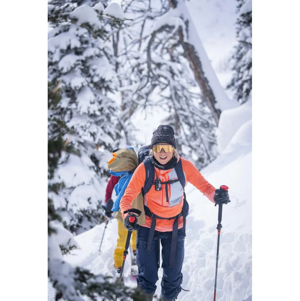Pile Norrona Lofoten Thermal Pro Hood W's Orange Alert Peach Amber