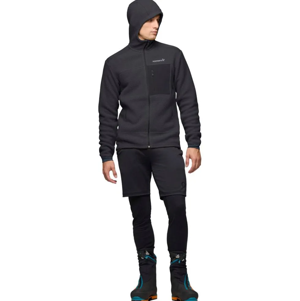 Pile Norrona Trollveggen Warm 3 Zip Hood M's Phantom