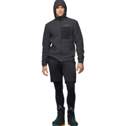 Pile Norrona Trollveggen Warm 3 Zip Hood M's Phantom