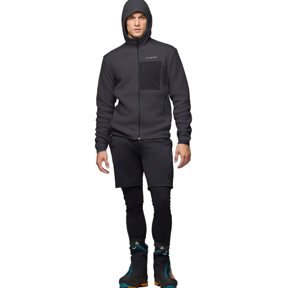 Pile Norrona Trollveggen Warm 3 Zip Hood M's Phantom