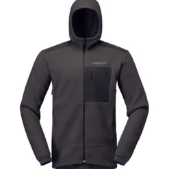 Pile Norrona Trollveggen Warm 3 Zip Hood M's Phantom