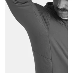 Pile Ortovox Fleece Grid Hoody M Dark Arctic Grey
