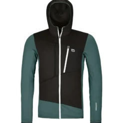 Pile Ortovox Fleece Grid Hoody M Dark Arctic Grey