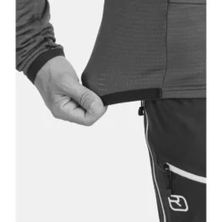 Pile Ortovox Fleece Grid Hoody M Dark Arctic Grey