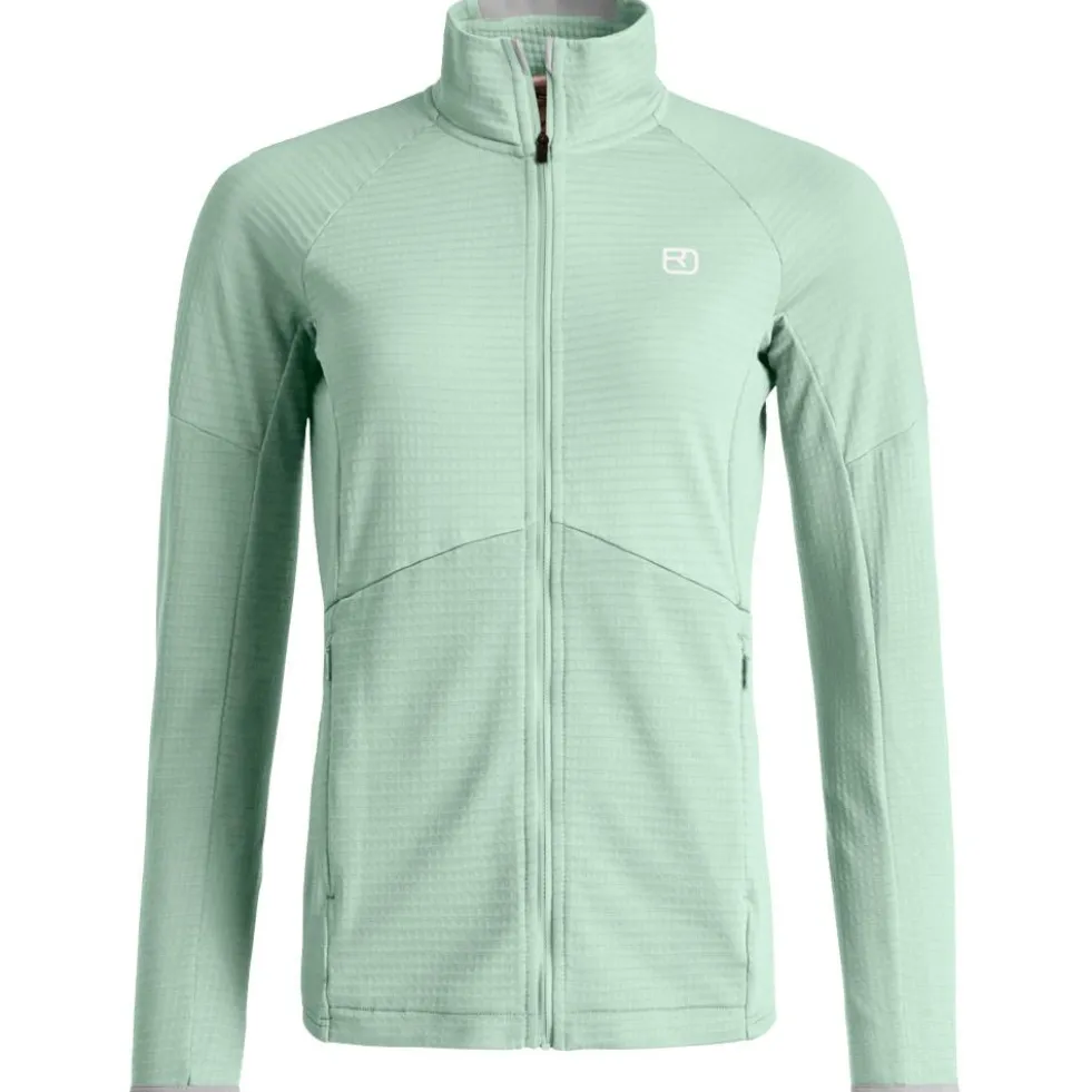 Pile Ortovox Fleece Light Grid W Green Acid