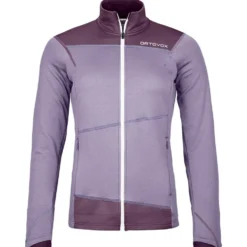 Pile Ortovox Fleece Light Jacket W Lush Lavender