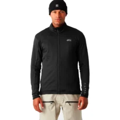 Pile Picture Bake Grid Full Zip Black
