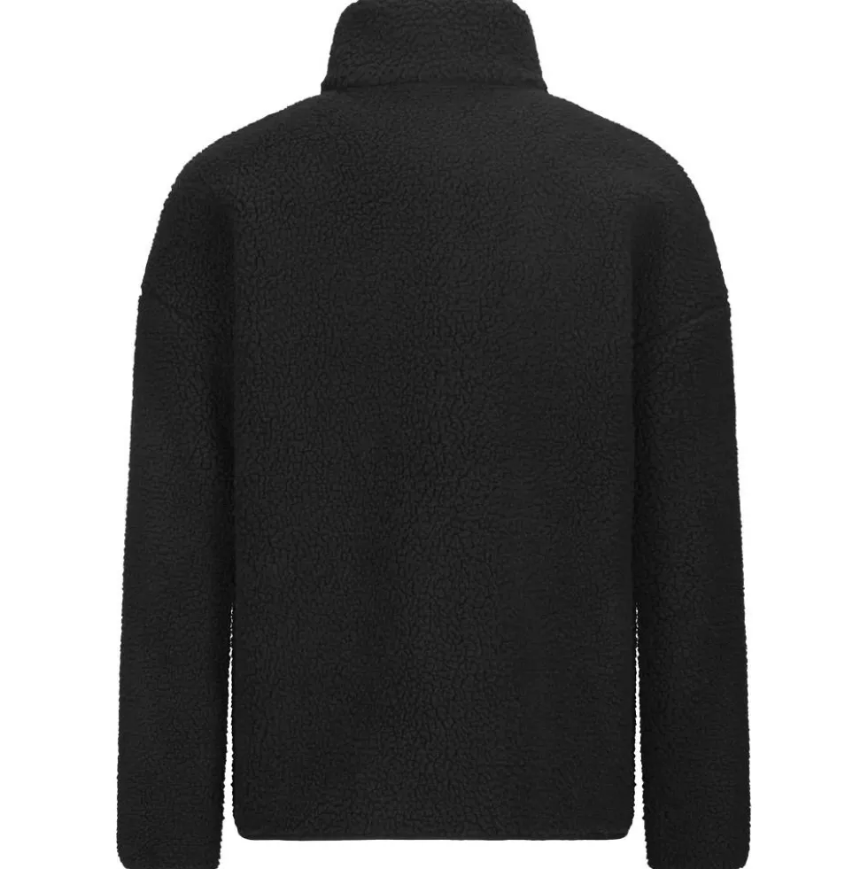 Pile Picture Hafdals Embroidered Zip Black