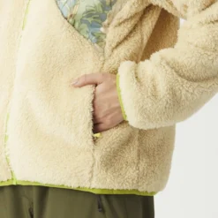 Pile Picture Izimo Full Zip Fleece Wood Ash