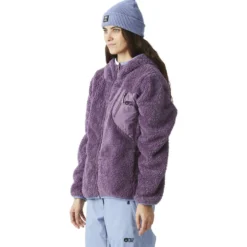 Pile Picture Izimo Full Zip Fleece Grape Jam
