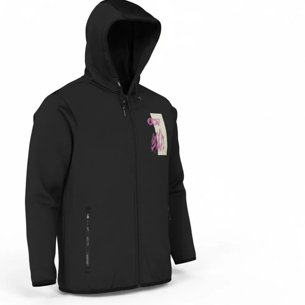Pile Picture Park Zip Tech Black