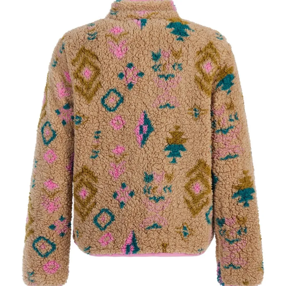 Pile Protest PrtAdele Outdoor Full Zip Top Vintage Pink