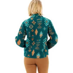 Pile Protest PrtAdele Outdoor Full Zip Top Rainstorm Blue