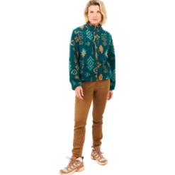 Pile Protest PrtAdele Outdoor Full Zip Top Rainstorm Blue