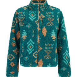 Pile Protest PrtAdele Outdoor Full Zip Top Rainstorm Blue