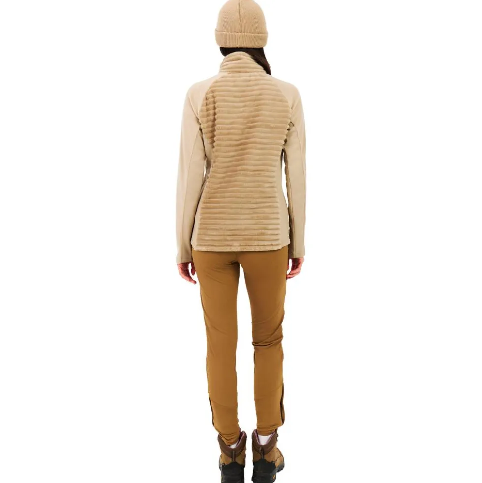 Pile Protest Prtdelay Outdoor Full Zip Top Bamboo Beige