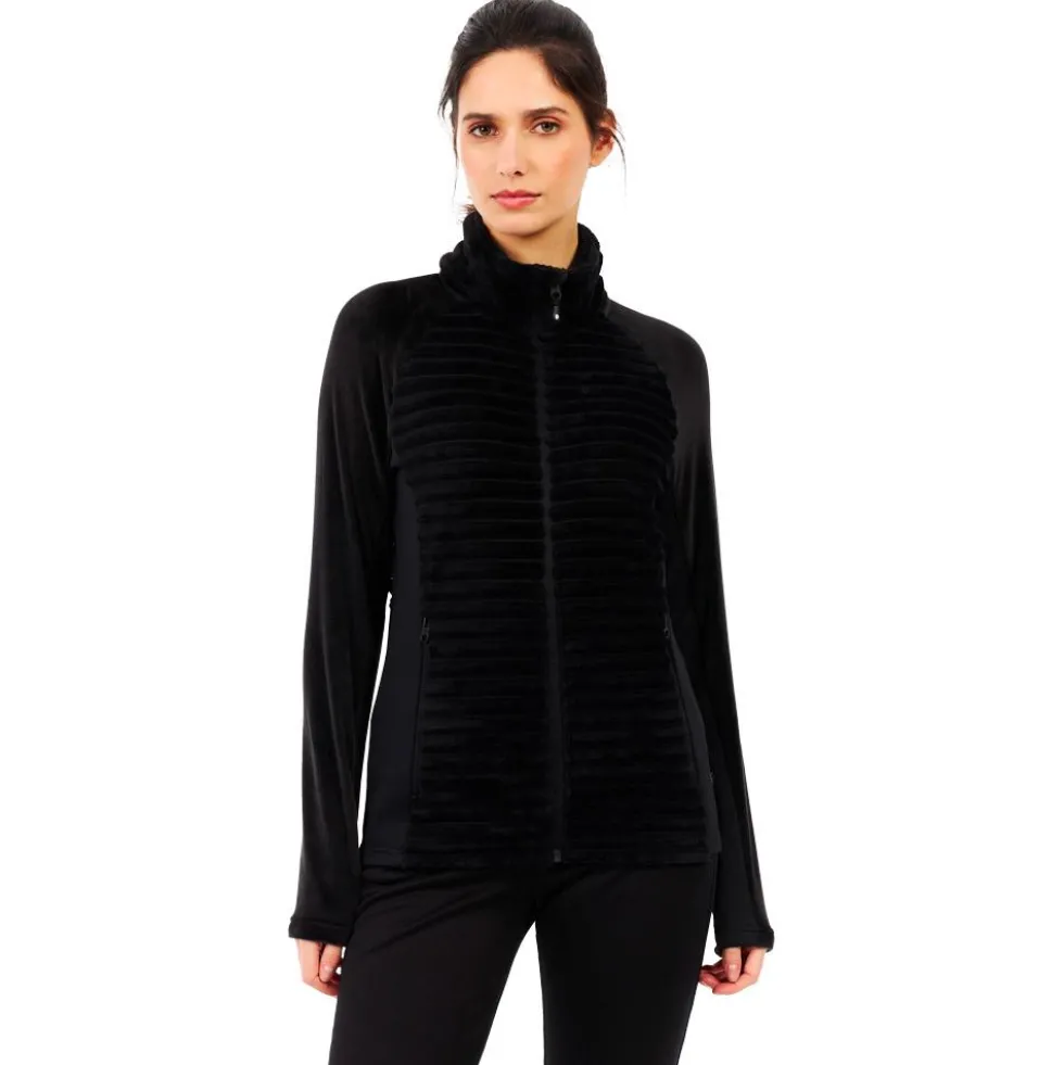 Pile Protest Prtdelay Outdoor Full Zip Top True Black