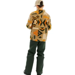 Pile Protest Prtmalton Juniorr Full Zip Top Kale Green