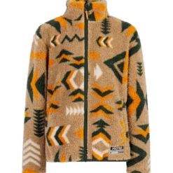 Pile Protest Prtmalton Juniorr Full Zip Top Kale Green